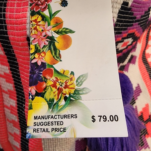 NWT Express Edit XL Tribal Tote - Picture 10 of 16